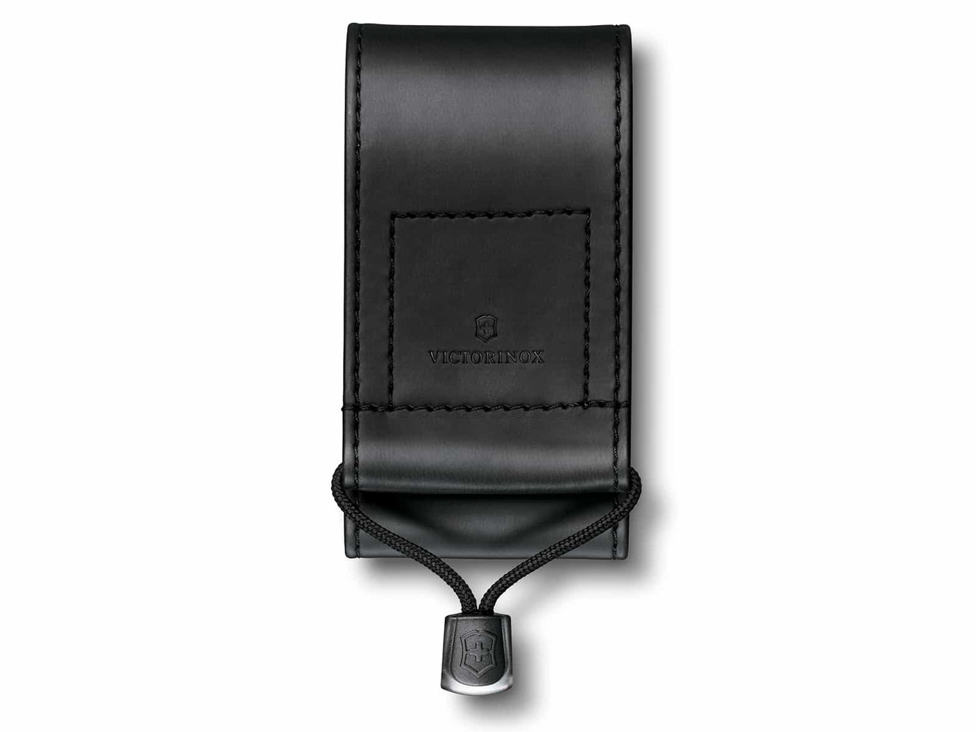 Kunstleder-Etui breit in schwarz