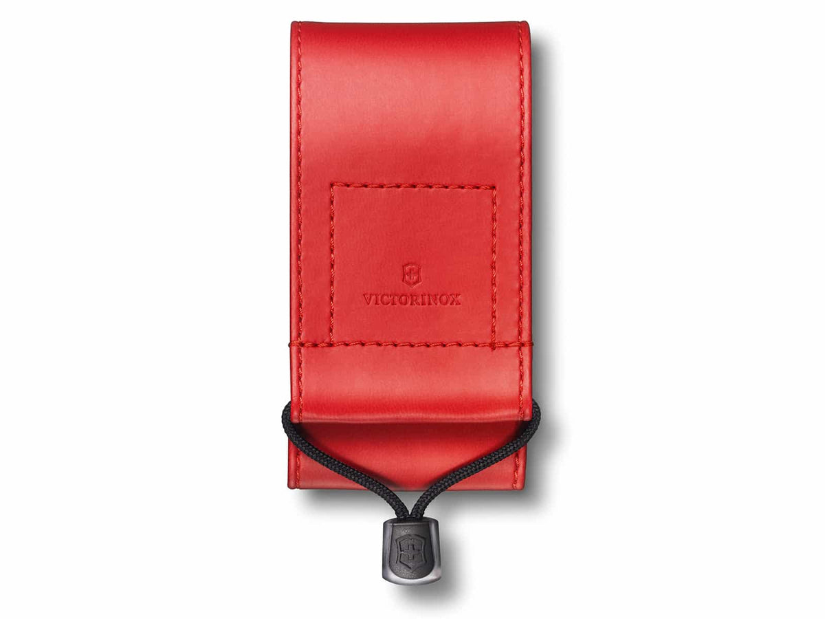 Kunstleder-Etui rot breit