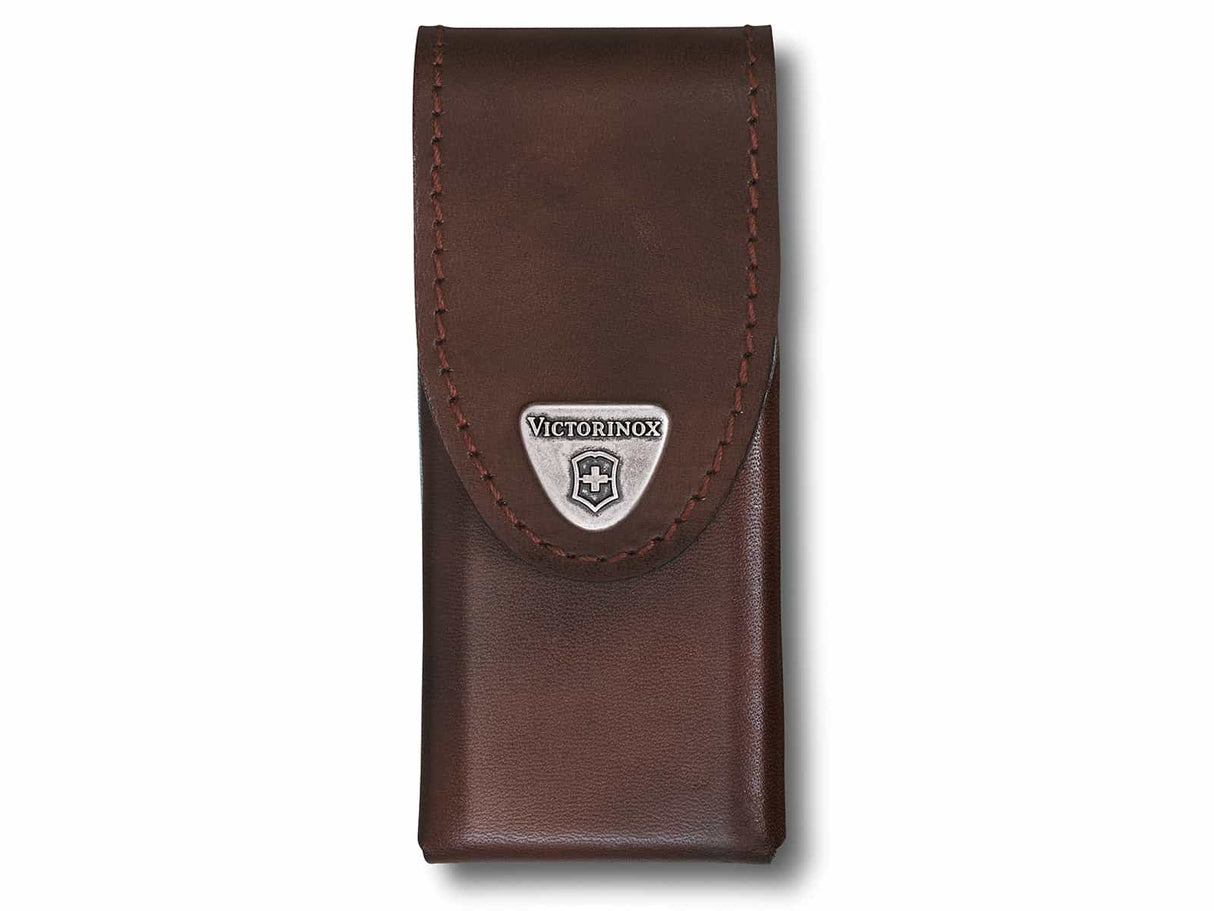 Leder-Gürteletui in braun
