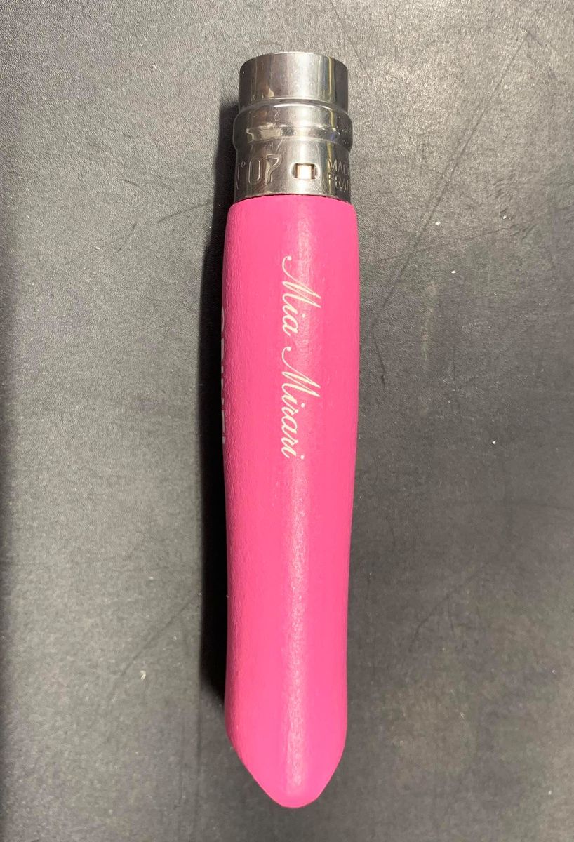 Opinel Kindermesser als Geschenkset mit blauer Gürteltasche