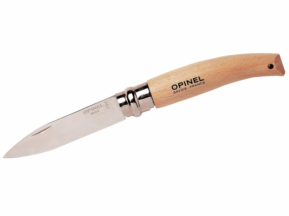 Opinel-Messer, Größe 8, mittelspitz, rostfrei