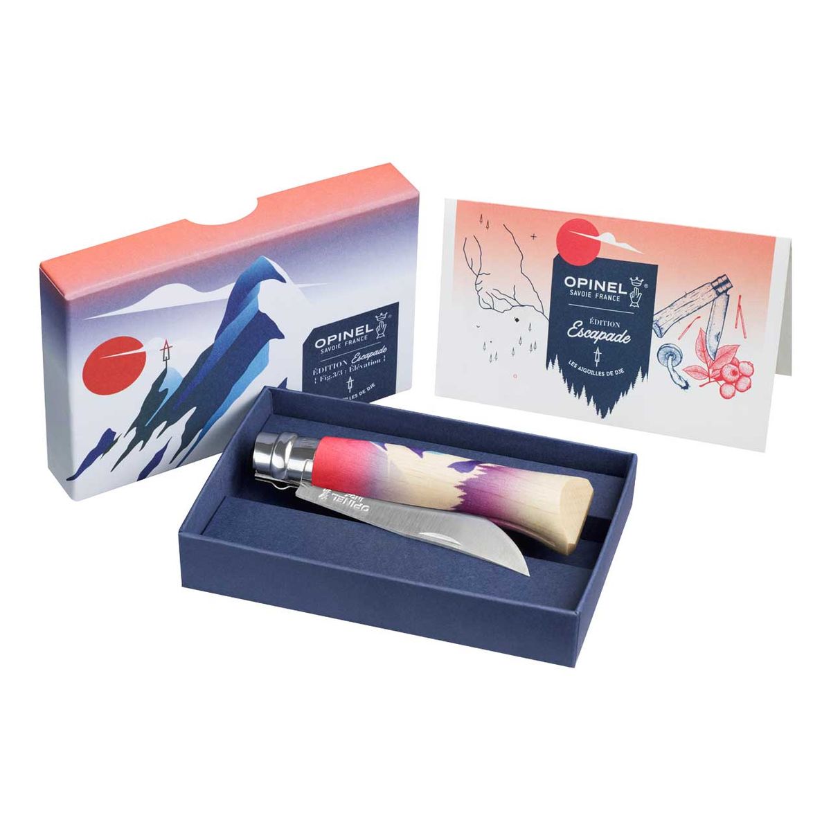 Opinel No 08, Edition ESCAPADE ELEVATION