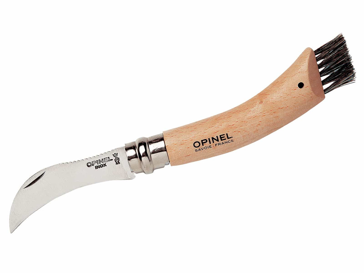 Opinel Pilzmesser im Geschenkset mit Etui und MTM Dose