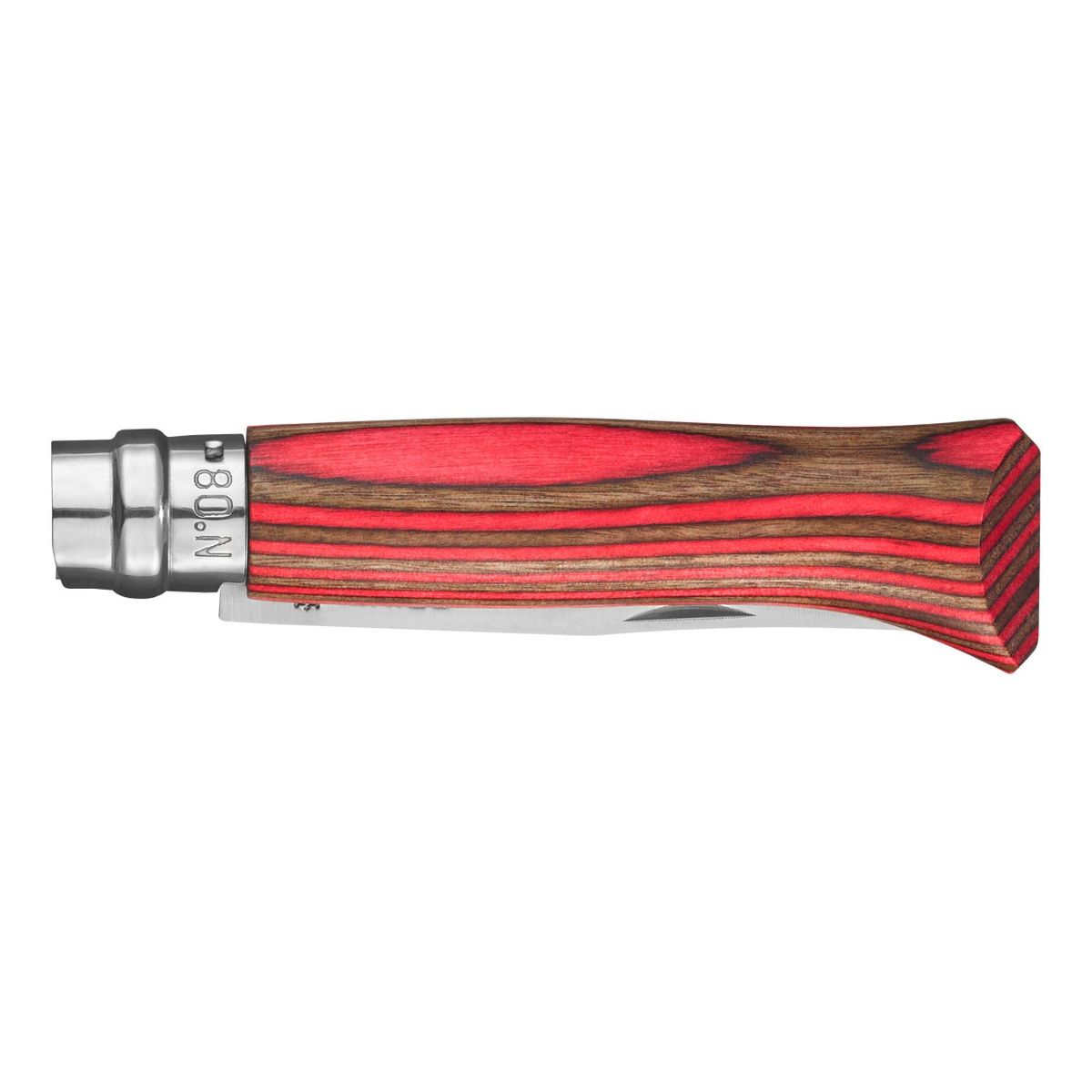 Opinel Taschenmesser Birke rot