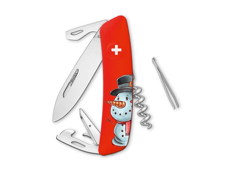 SWIZA D03 XMAS Edition Snowman rot