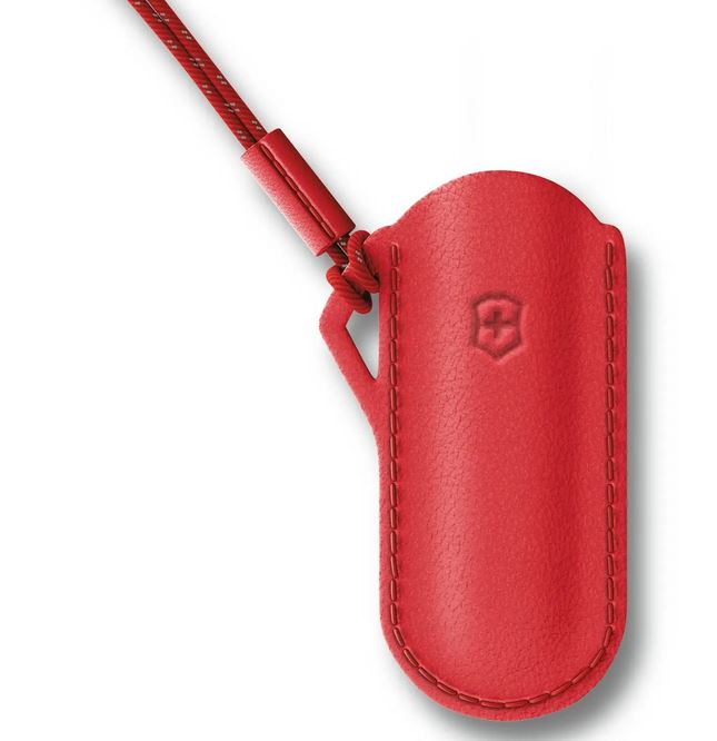 Leder-Etui mit Kordel