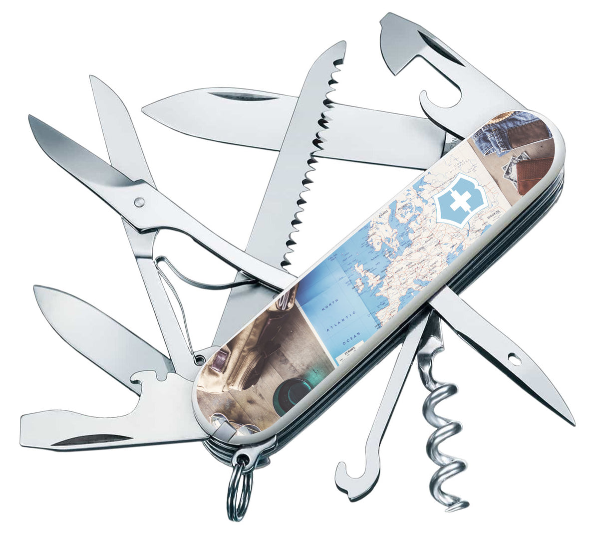 Victorinox Huntsman Reiseplan by MTM