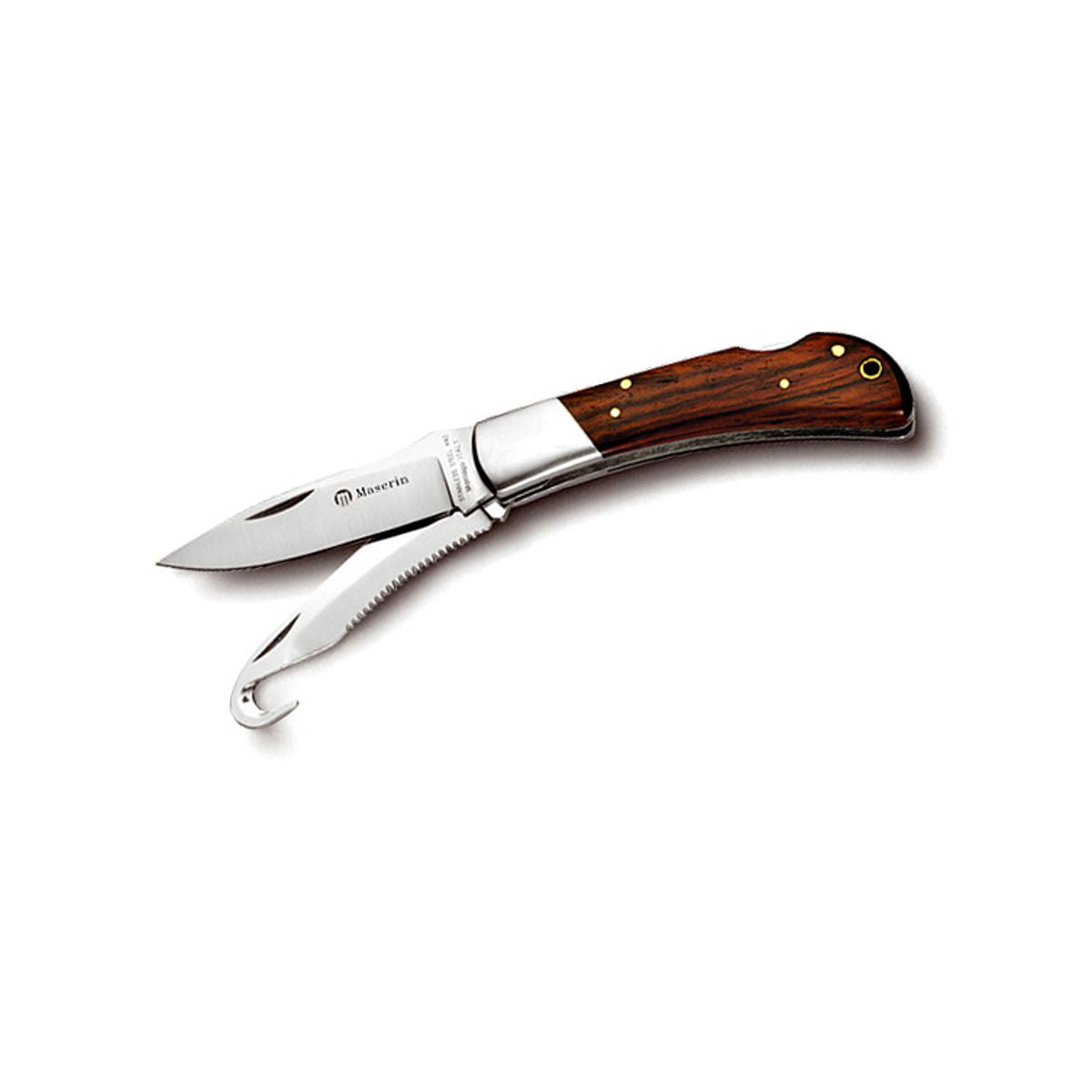 Maserin Jagdmesser 125/2 Walnuss