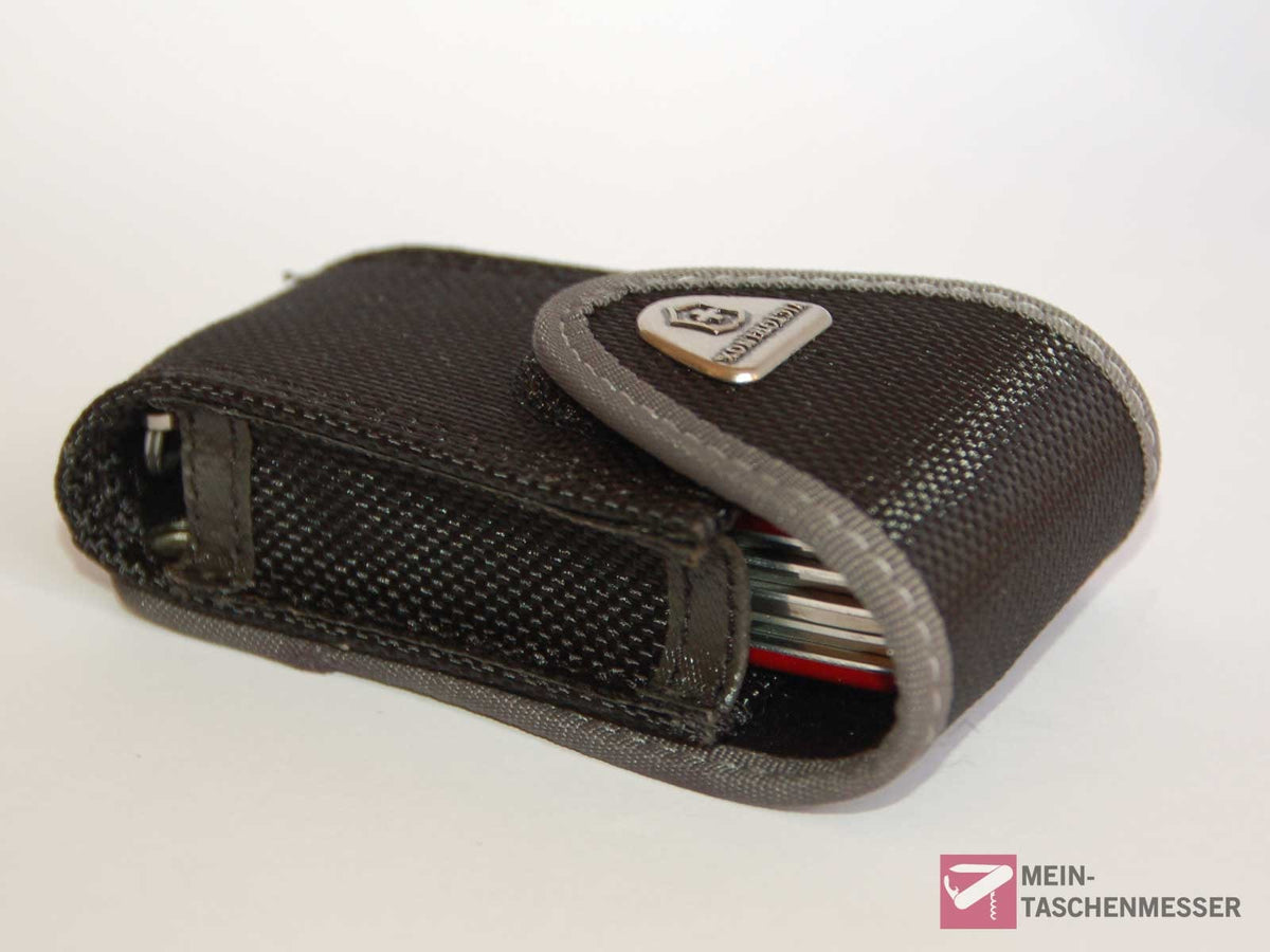 Nylon-Etui mit Innenfach für große Offiziersmesser