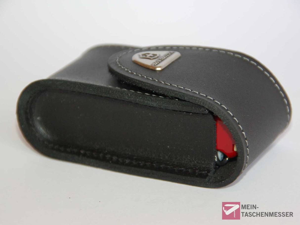 Leder-Etui schwarz bis 7 Lagen