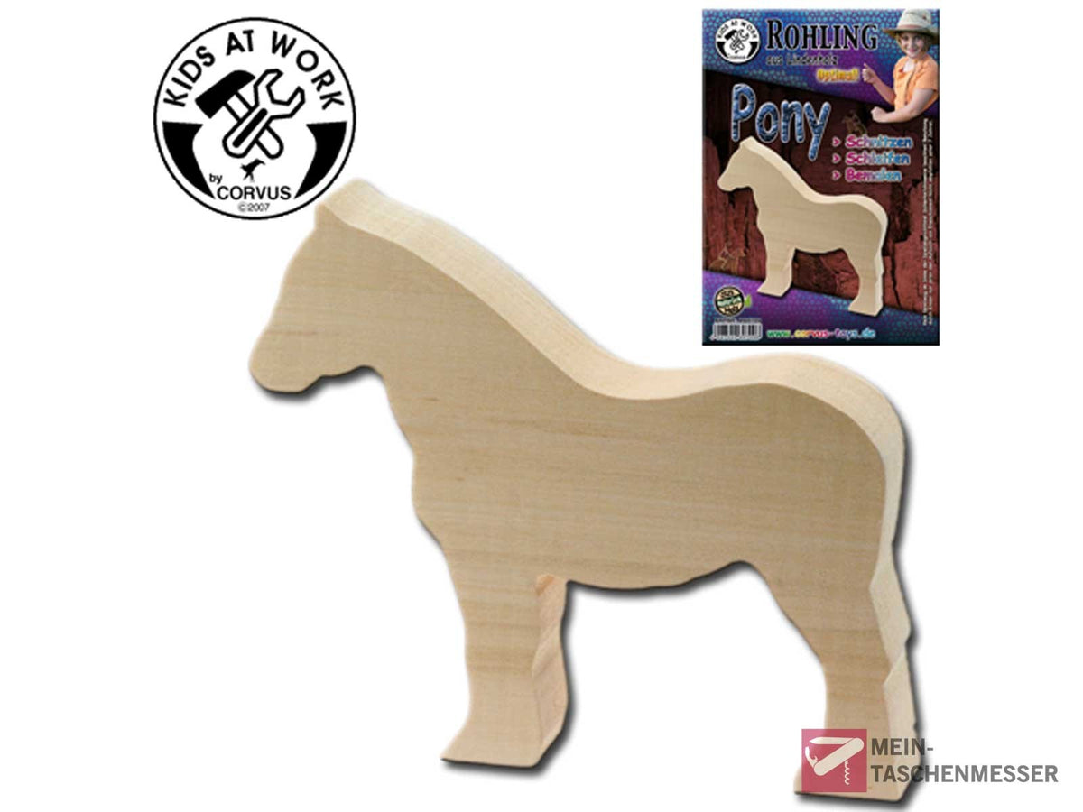 Schnitzrohling Pony