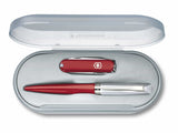 Classic und Kugelschreiber, rot Tinte schwarz