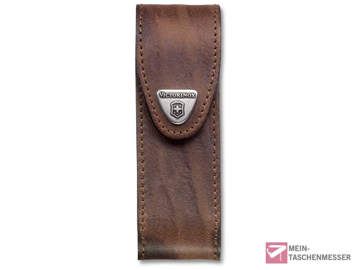 Etui Leder braun für Feststellmesser bis 3 Lagen