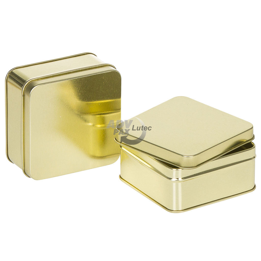 gold quadrat Geschenkbox