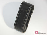 Leder-Etui Offiziersmesser schwarz