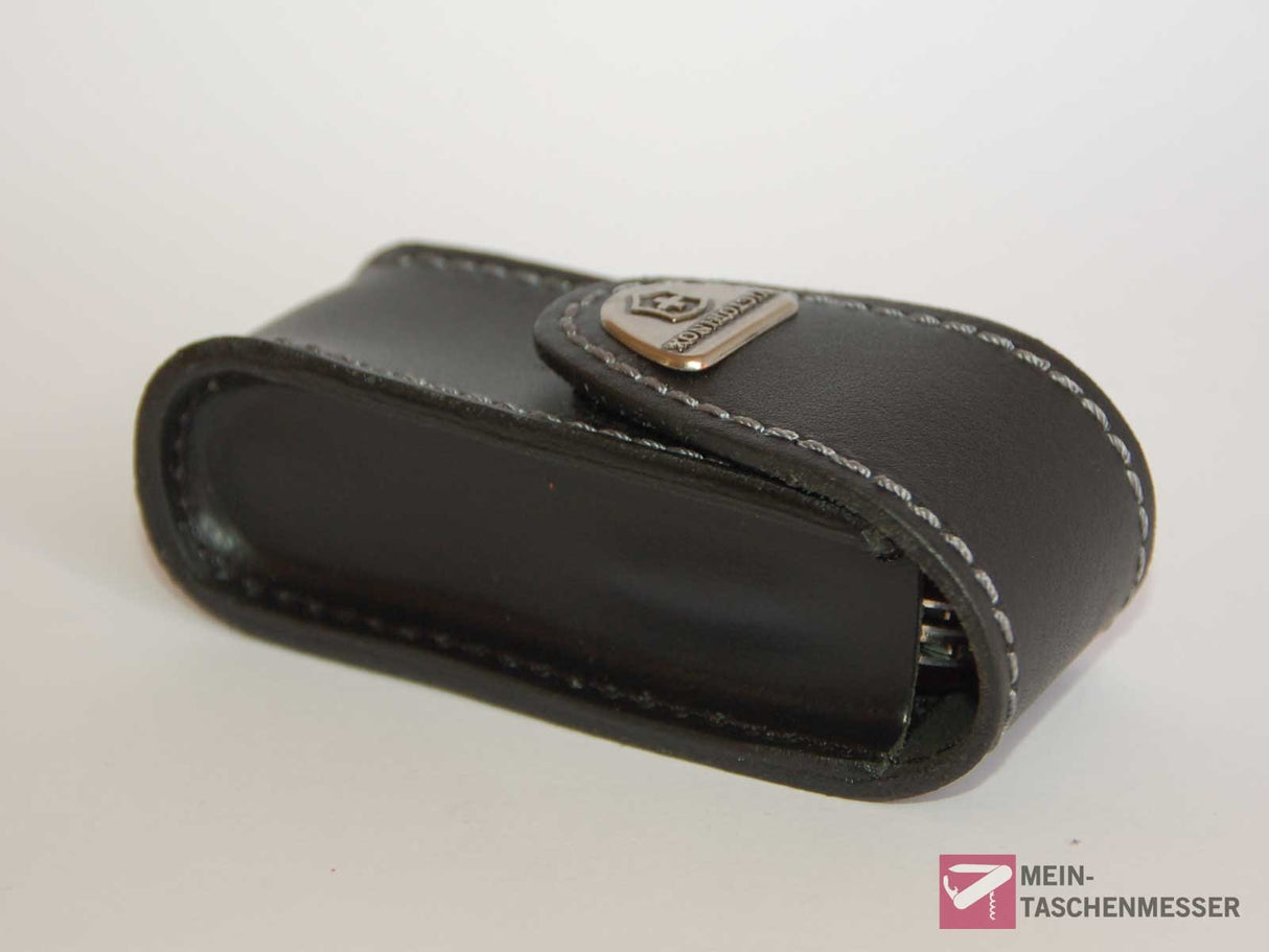 Leder-Etui Offiziersmesser schwarz