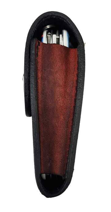 Leder-Etui braun