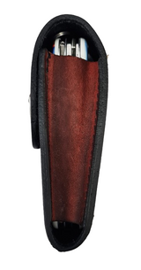 Leder-Etui braun
