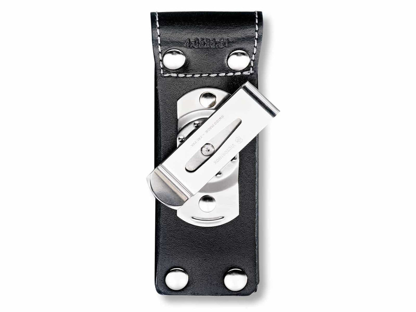 Leder-Etui mit drehbarer Gürtelklammer