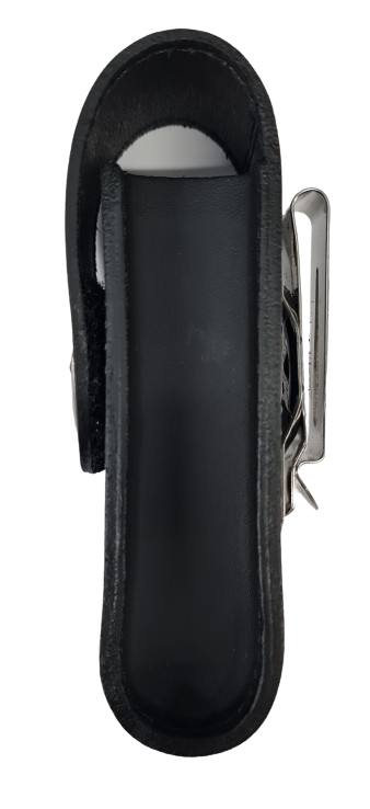 Leder-Etui mit drehbarer Gürtelklammer