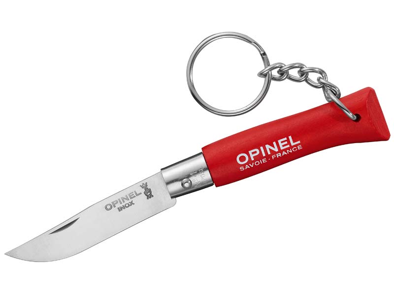 Opinel-Messer, Colorama No 04, rostfrei,  mit Anhänger