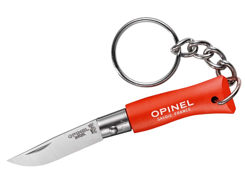 Opinel-Messer, Größe 2, Colors Schlüsselanhänger