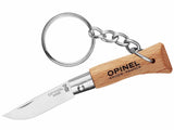 Opinel-Messer, Größe 2, rostfrei, mit Anhänger