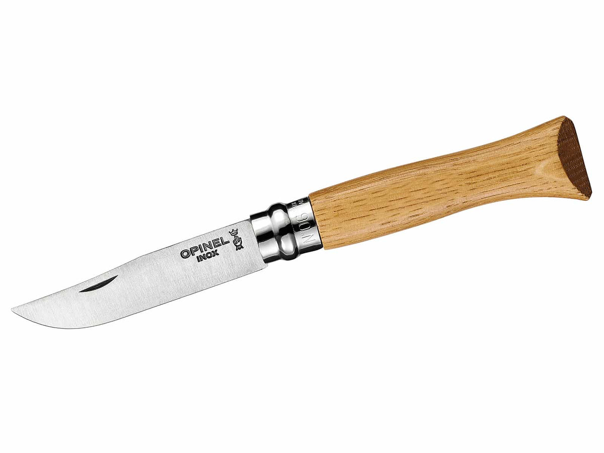 Opinel-Messer, Größe 6, Eichenholz, rostfrei
