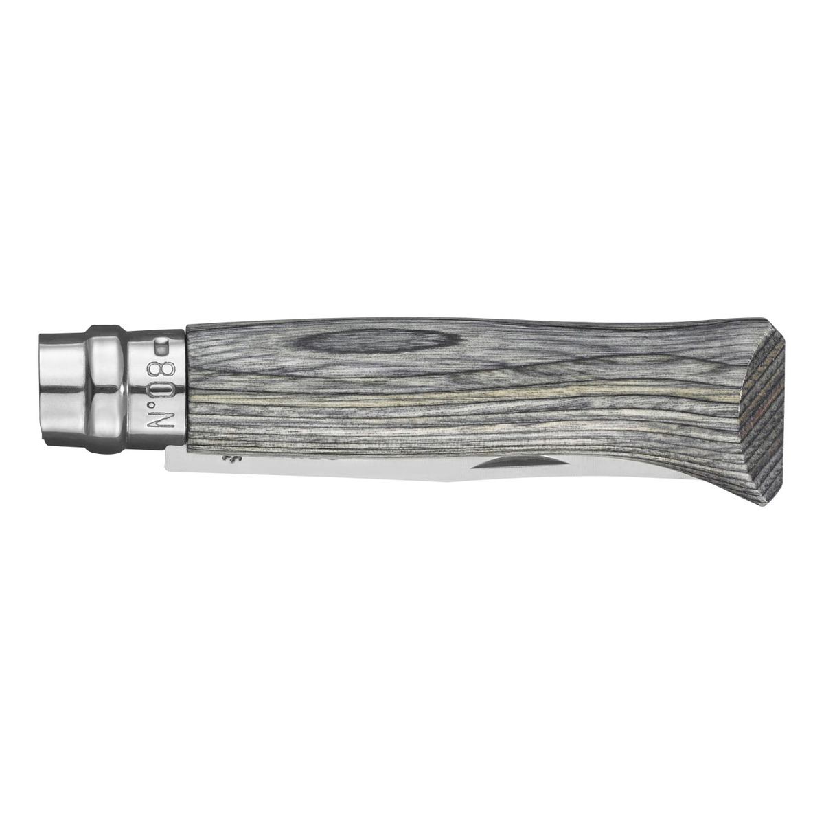 Opinel-Messer No 08 Birke grau