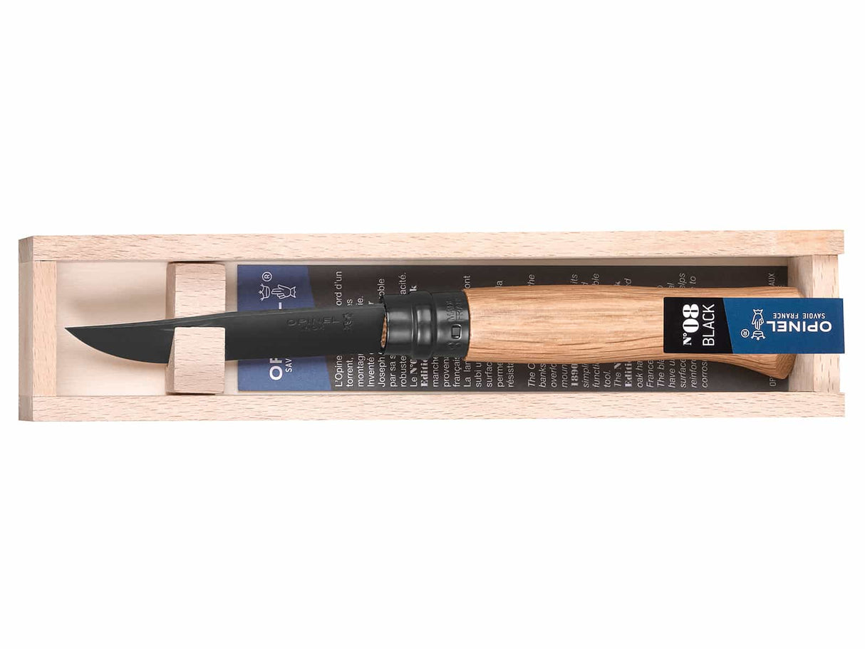 Opinel Taschenmesser No. 8 Black Oak