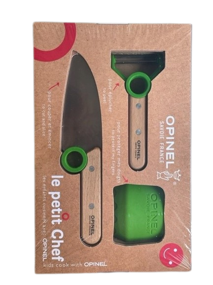 Opinel le petit Chef 3-teiliges Kinderküchenmesserset in vers. Farben