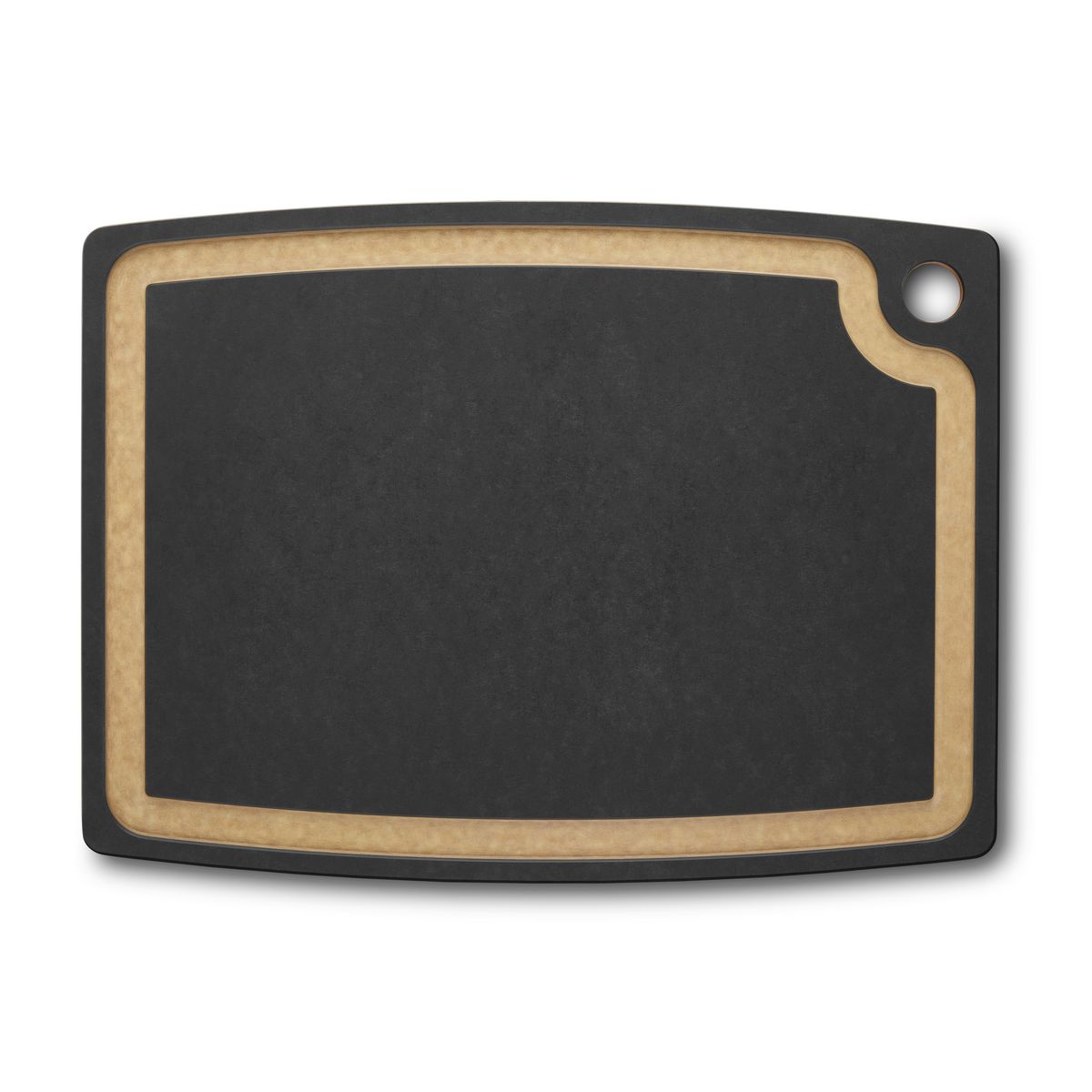Schneidebrett Gourmet Serie L, schwarz