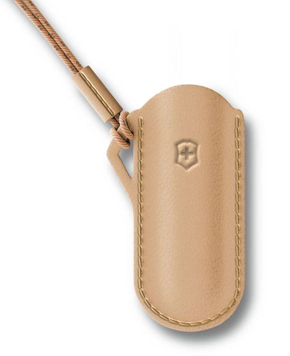 Leder-Etui mit Kordel
