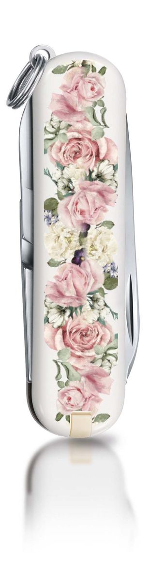 Victorinox Classic SD mit zarter Rose by MTM