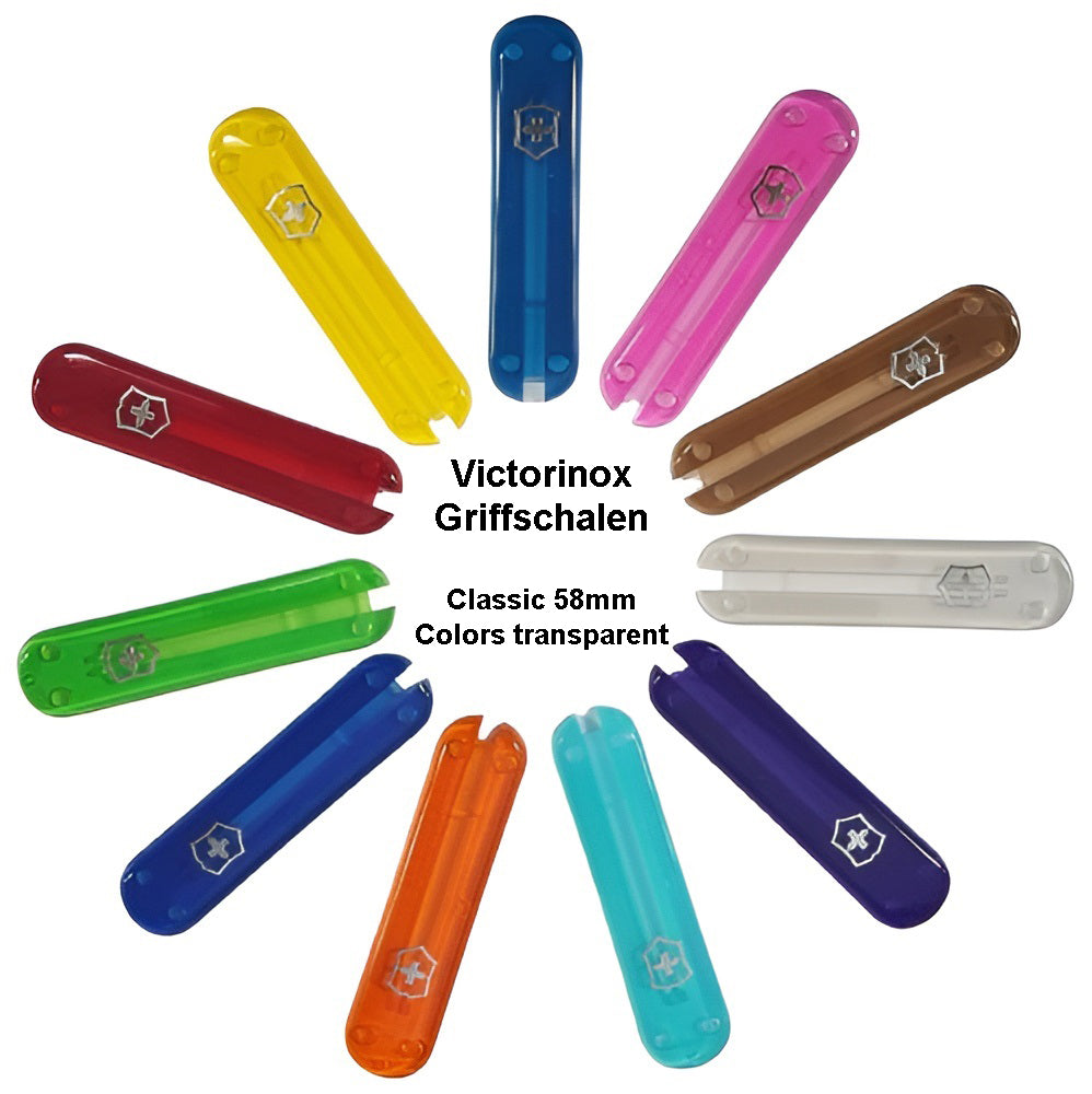 Victorinox Griffschalen SD 58 mm Colors transparent