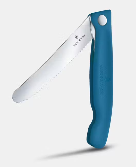 Victorinox Swiss Classic Faltbares Picknick Messer mit Wellenschliff