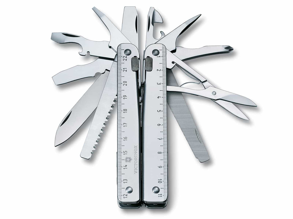 Victorinox SwissTool X mit Leder-Etui