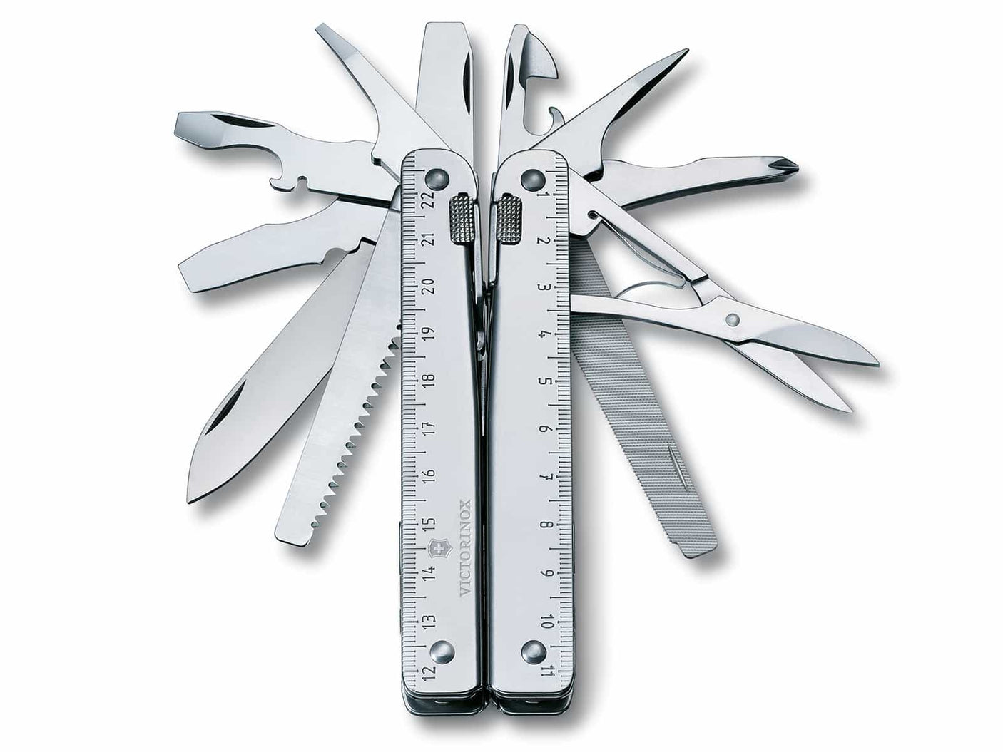 Victorinox SwissTool X mit Leder-Etui