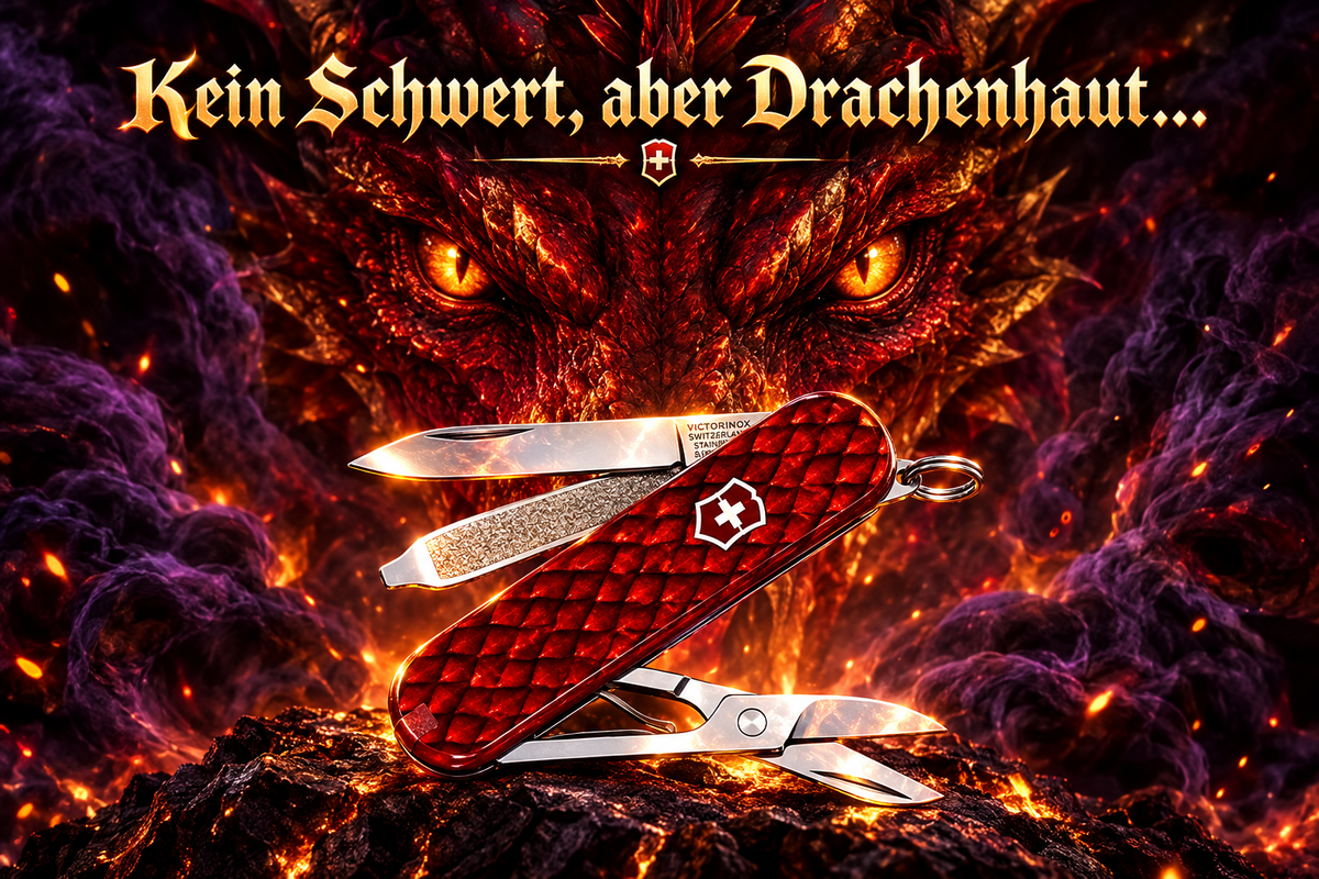 Kein Schwert, aber Drachenhaut...