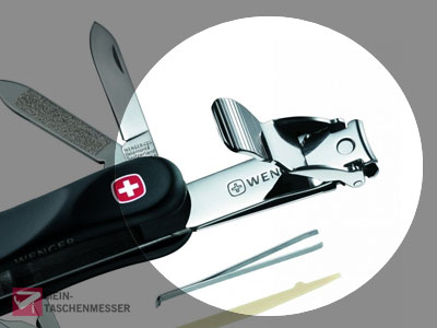 Taschenmesser Nagelknipser